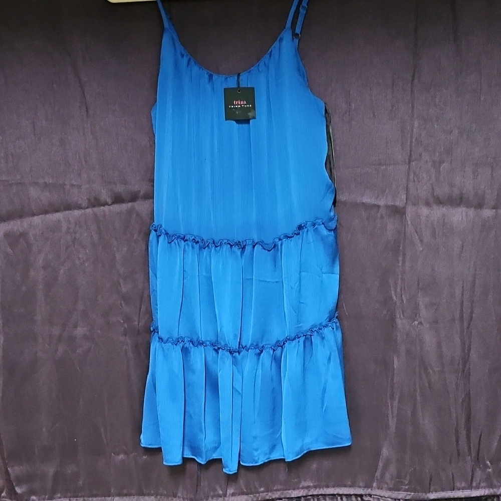 Trina Turk Vibrant Blue Midi Dress